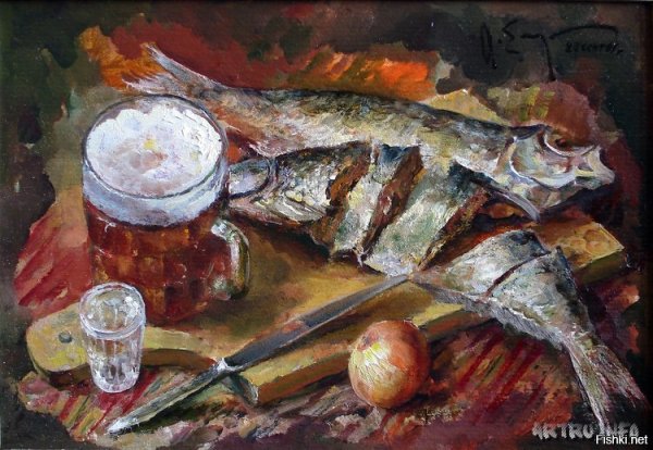 Евгений Мельников художник селёдка