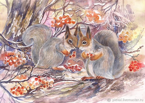 Картина Келейникова белки