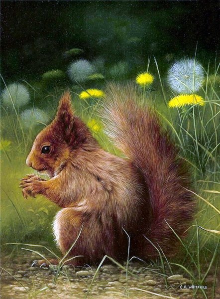 Художник Карл Эндрю Уитфилд