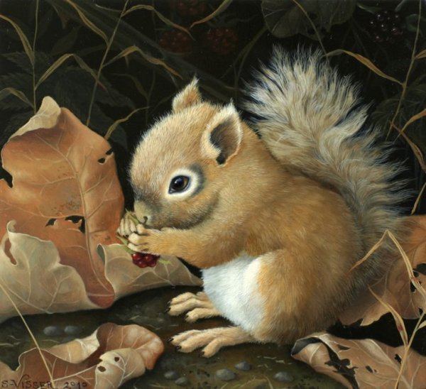 Сюзан Виссер живопись