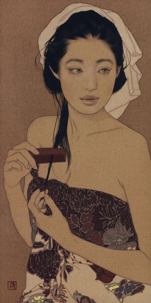Художник Икенага Ясунари (Ikenaga Yasunari)
