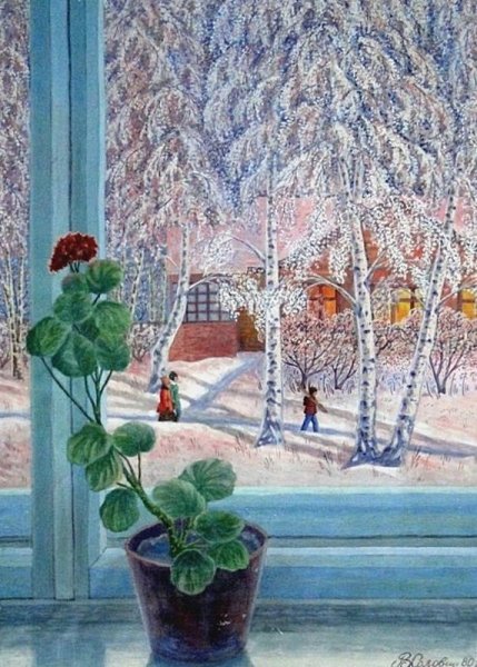 Зимнее окно