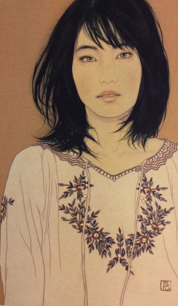 Японский художник Икенага Ясунари