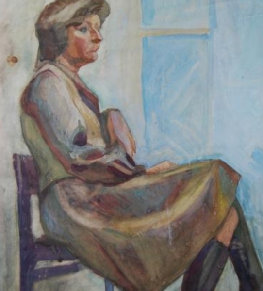 Композиция живопись с людьми