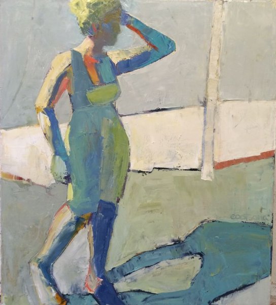 Полуфигура живопись Этюд