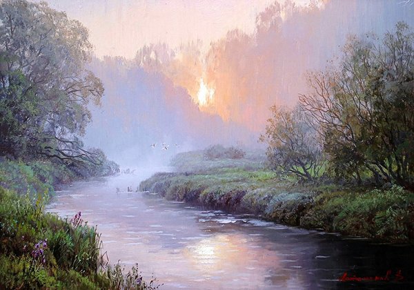 Валерий Артамонов художник картины