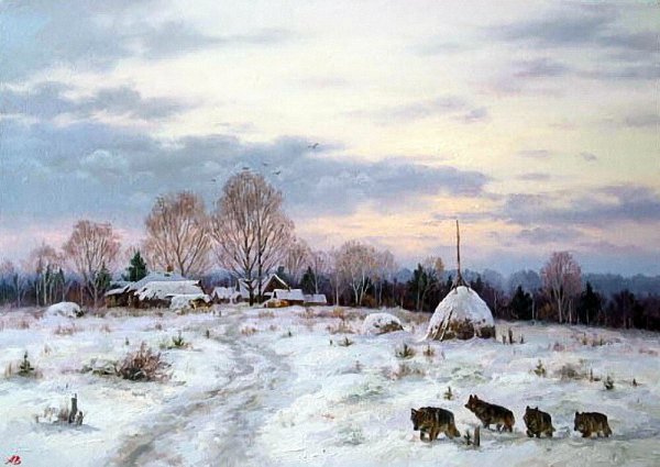 Художник Артамонов Валерий пейзажи