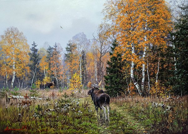 Валерий Артамонов зимние пейзажи