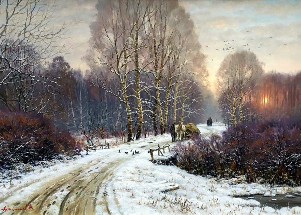 Картины Владимира Артамонова