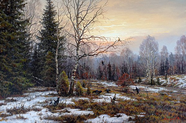 Художник Артамонов Валерий пейзажи