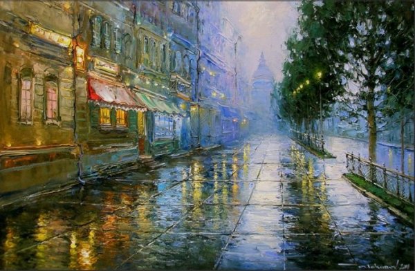 Художник и поэт Олег Токарев