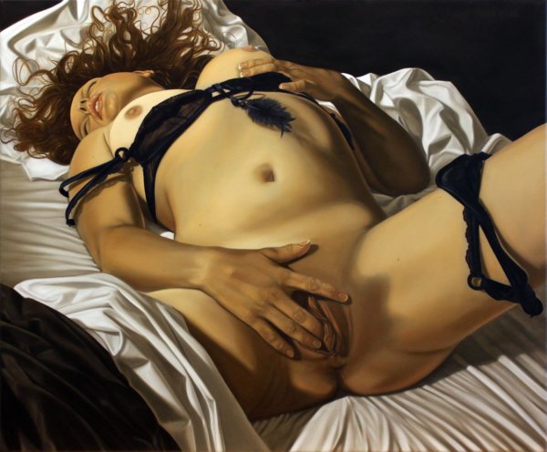 Женская мастурбация в живописи