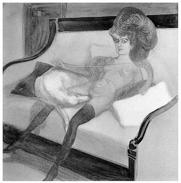 Странные эротические иллюстрации