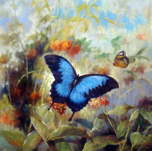Бабочка Фет Импрессионист
