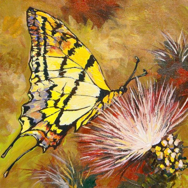 Картина бабочки