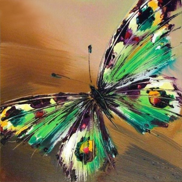Художник Павел Гузенко бабочки