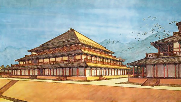 Шаолинь храм пейзаж