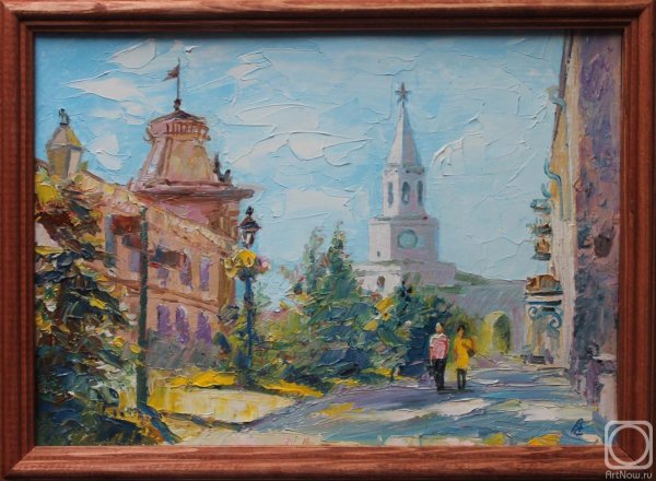 Картина Колмогорцева Казань Кремль