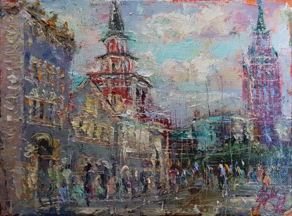 Казань улица Баумана иллюстрации