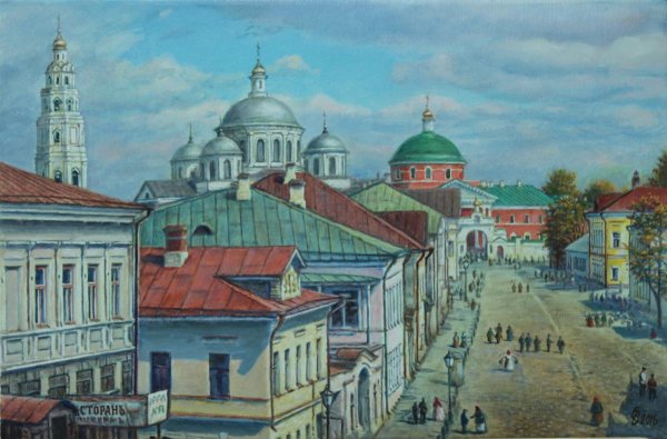 Казань в живописи 19 века-