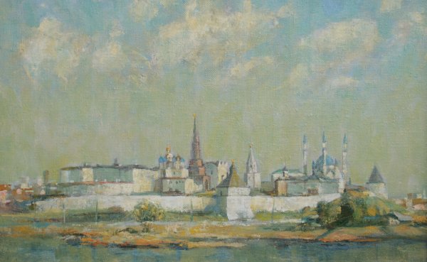 Картина Казанский Богородицкий монастырь
