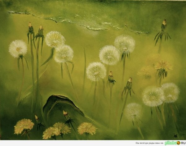 Клод Моне-Одуванчиковое поле