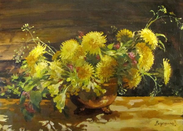 Зинаида Ведешина одуванчики