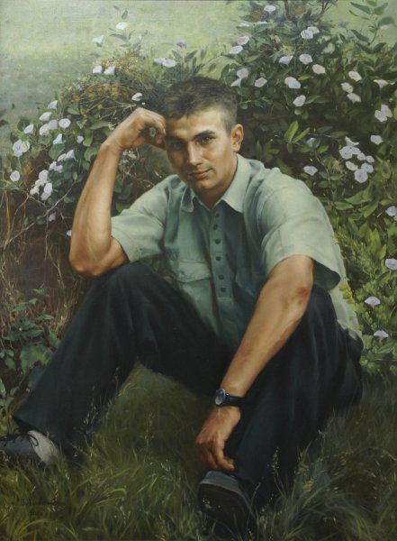 Мужской портрет живопись современный