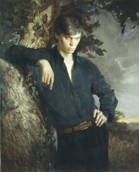 Мужской портрет живопись