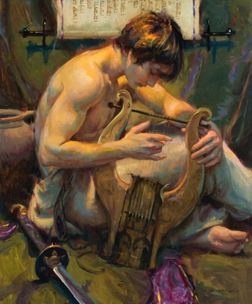 Художник Даниэль Герхартц мужчины