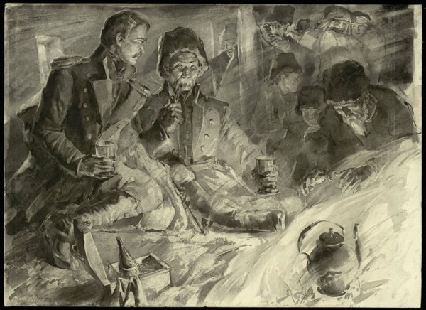 Герой нашего времени иллюстрации Печорин