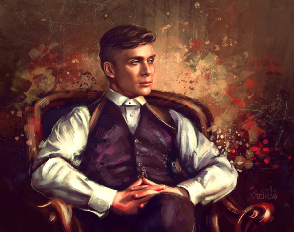 Цифровой портрет Томас Шелби