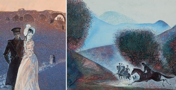 Иллюстрация к роману герой нашего времени Бэла