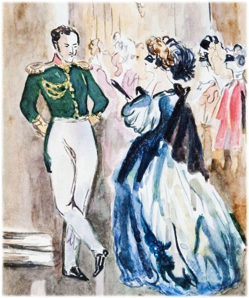 Бал маскарад Лермонтов