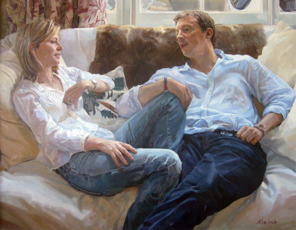 Семейный портрет в живописи современных художников