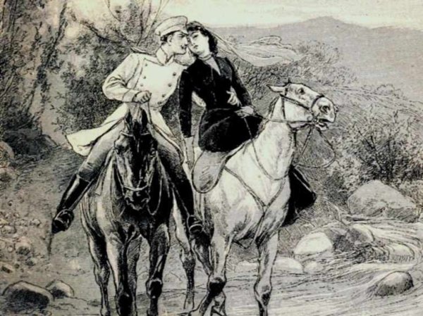 Иллюстрации к повести Княжна мери