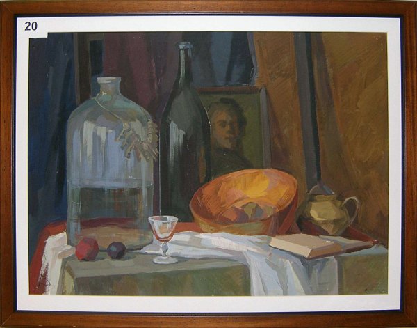 Живопись натюрморт Академия Строганова