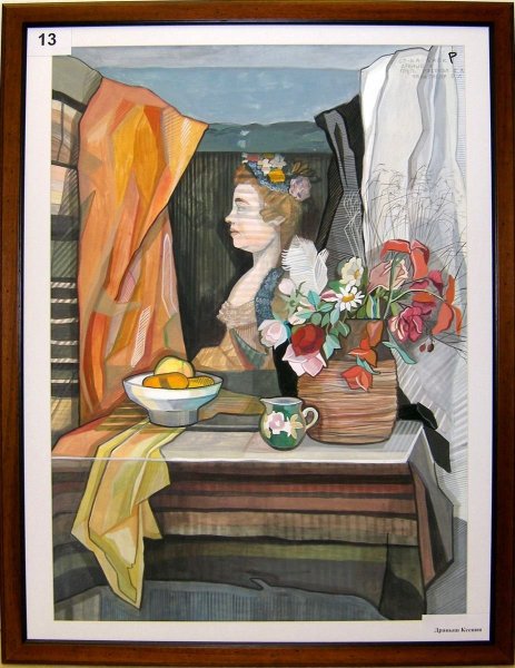 Строгановка живопись