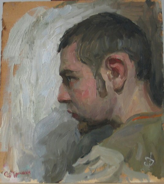 Сергей Трошин - историческая картина