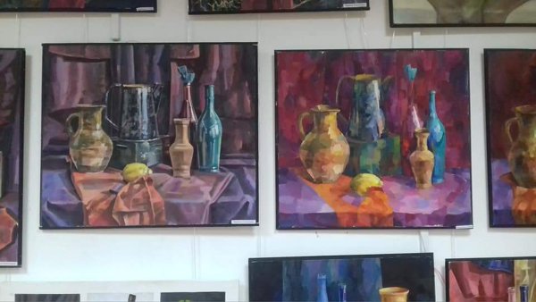 Работы студентов Строгановки живопись