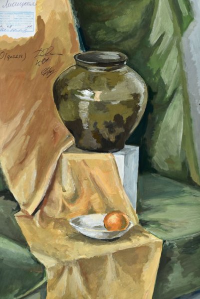 Строгановка живопись гуашь