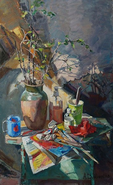 Анастасия Духанина художник натюрморты