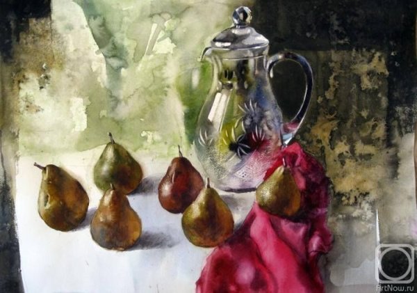Карпан Александр акварель натюрморт