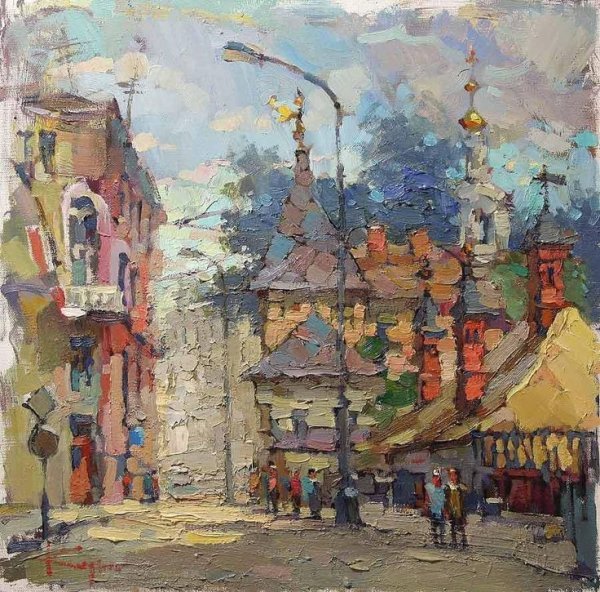 Слава Короленков картины пейзаж