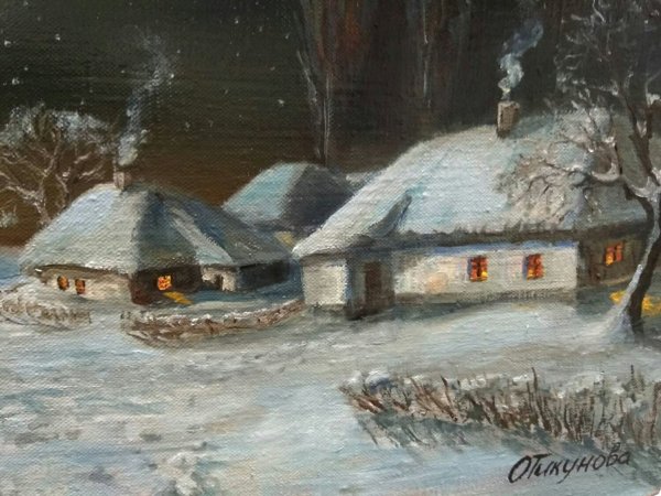 Хутор зимний близ Диканьки