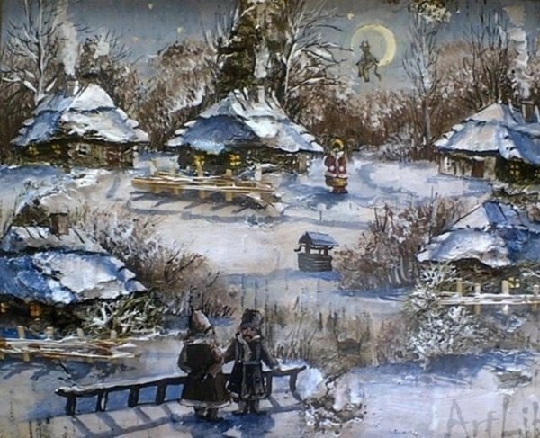 Диканька зима Хутор