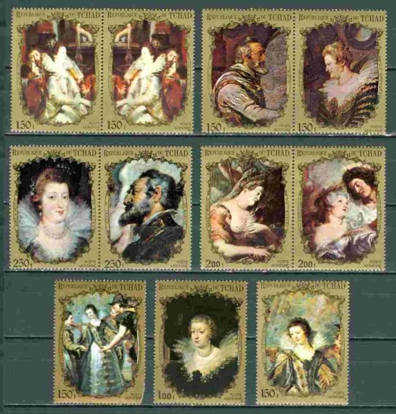 Коллекции марок живопись