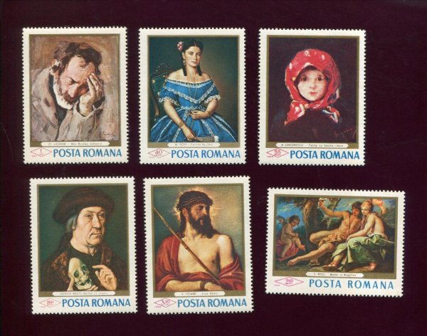 Марки России живопись