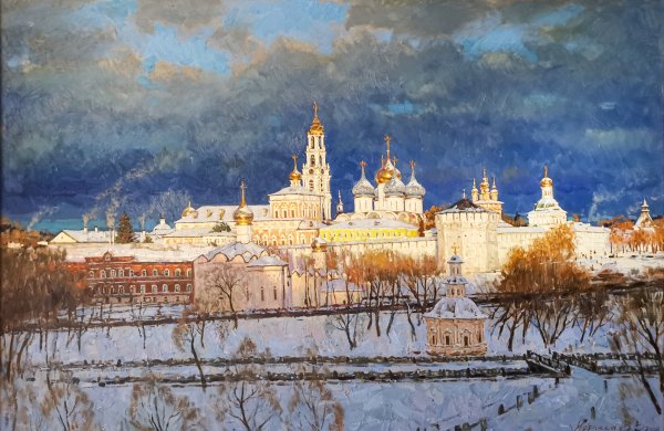 Троицкий собор Лавра Сергиев Посад живопись