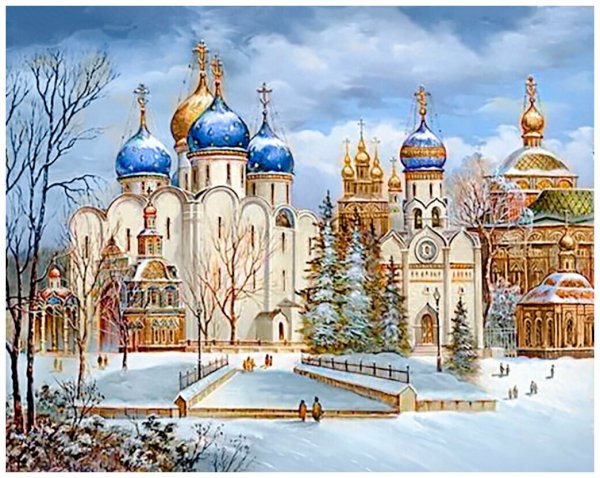 Троицкий собор Троице-Сергиева Лавра живопись